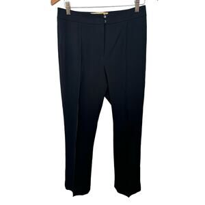 Annette Gortz Trouser Pants Straight Leg Lightweight Wool Black Women Sz 38 M